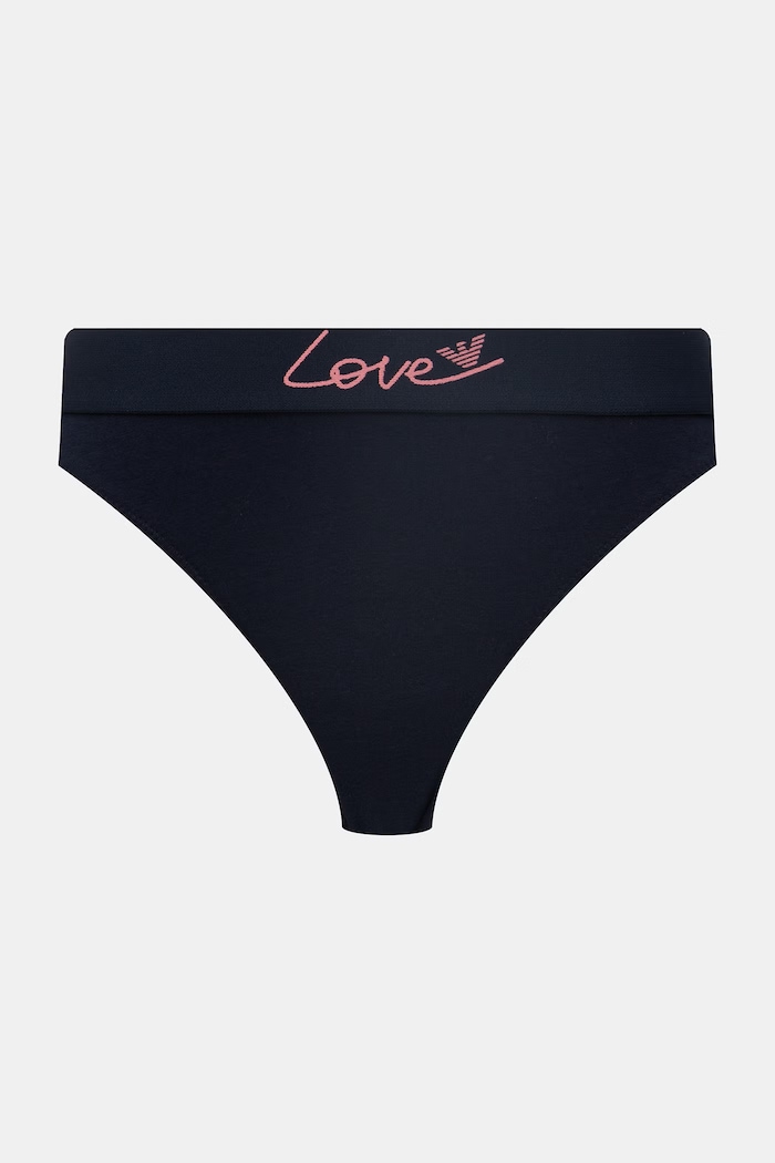 Emporio Armani Underwear figi 2-pack EW000404.AF19049 granatowy SS26