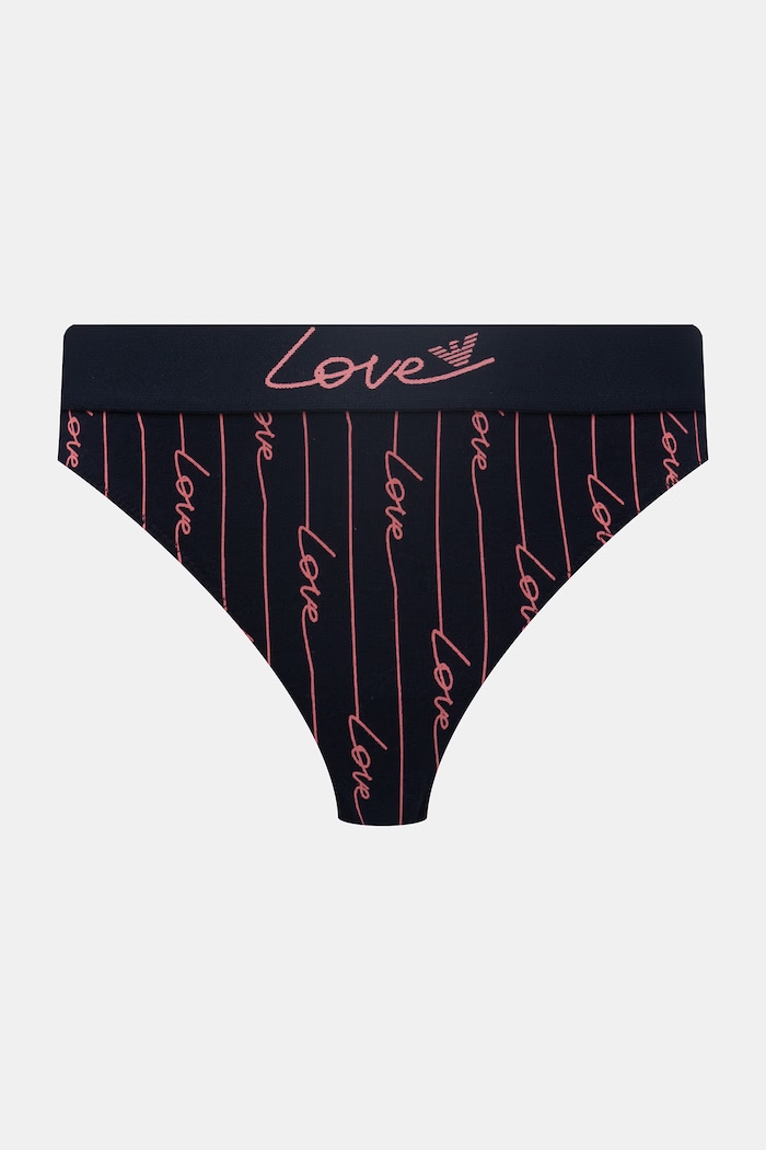 Odzież Emporio Armani Underwear figi 2-pack EW000404.AF19049 granatowy
