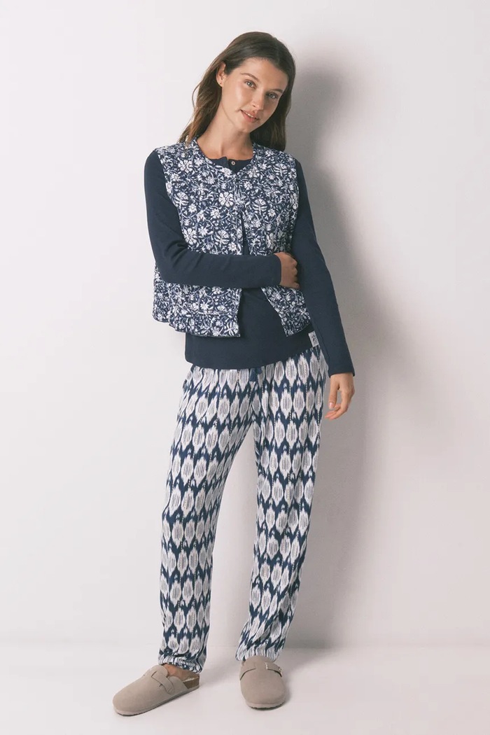 Îmbrăcăminte women'secret halat 3143755 bleumarin