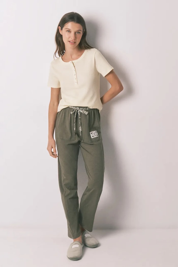 Îmbrăcăminte women'secret t-shirt pijama 3273291 galben