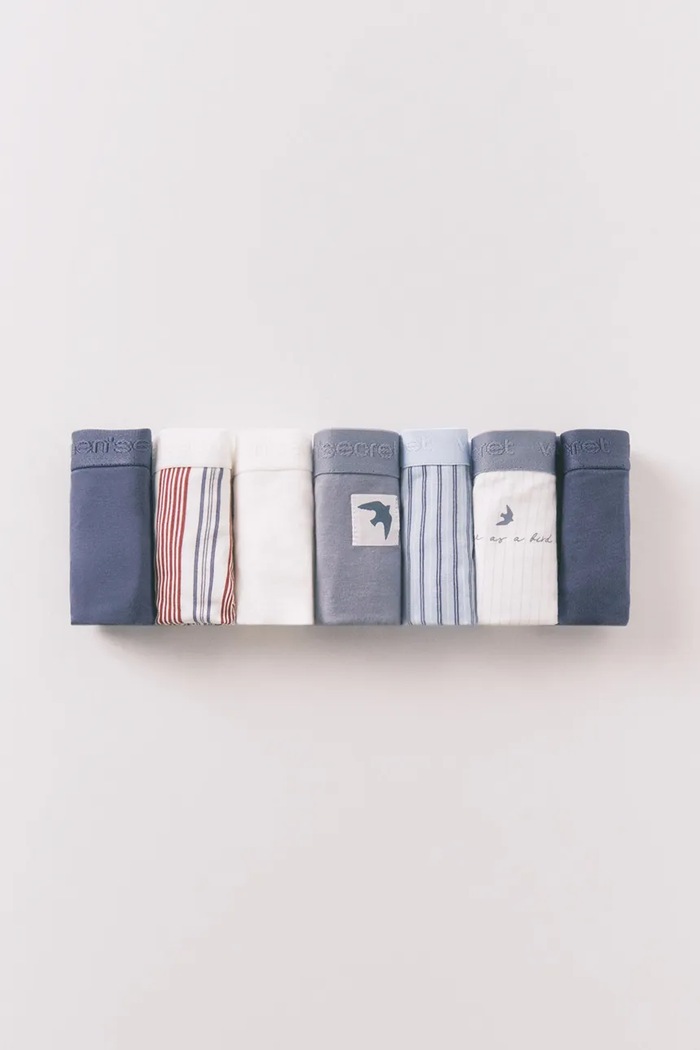 Kalhotky women'secret 7-pack kalhotky námořnická modř 4933620