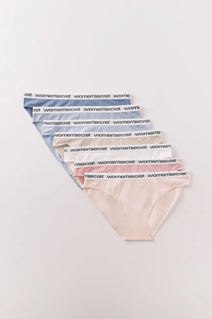 women'secret figi 7-pack 4933621 niebieski SS26