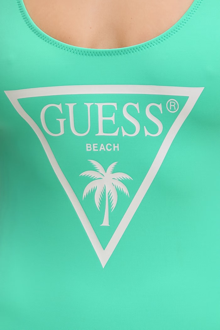 Ρούχα Ολόσωμο μαγιό Guess VIOLET E6GJ43.KF442 τιρκουάζ
