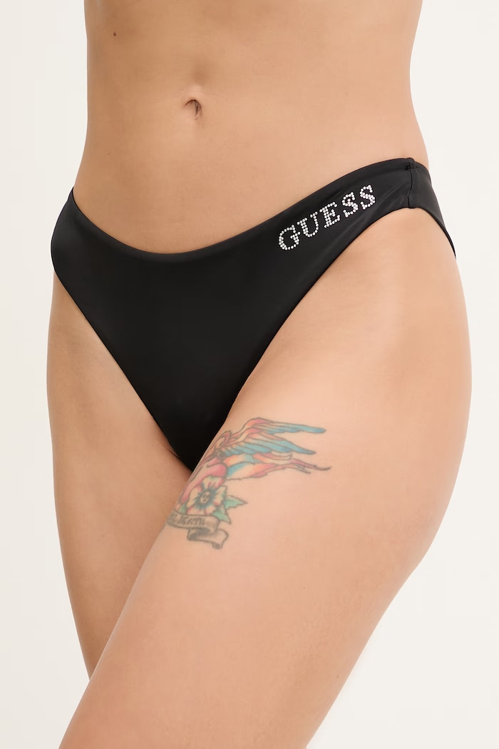 Guess figi kąpielowe VIOLET dół czarny E6GO28.KF442