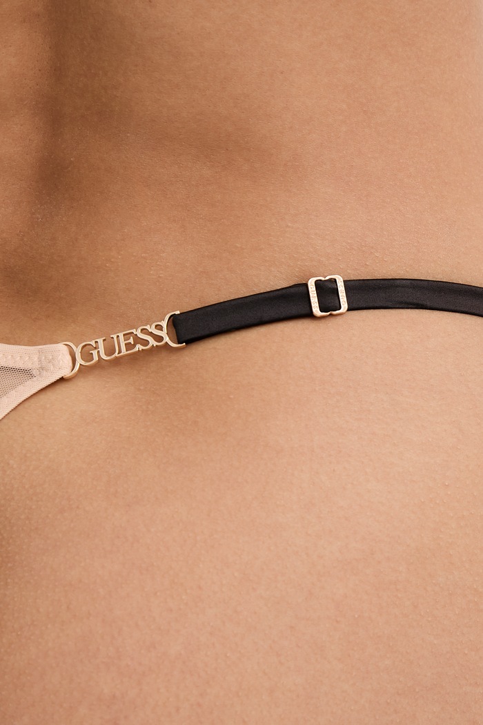 Îmbrăcăminte Guess chiloți g-string pentru femei CAMERON O6GE08.KE840 bej