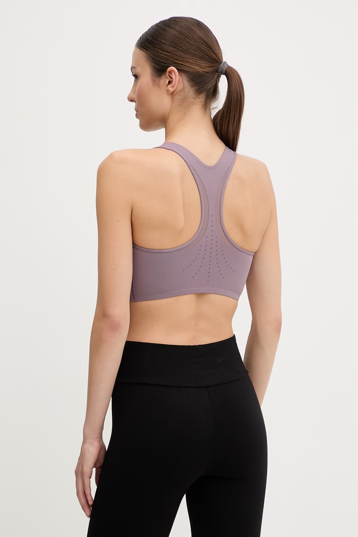 Oblečenie adidas by Stella McCartney športová podprsenka JY8133 fialová