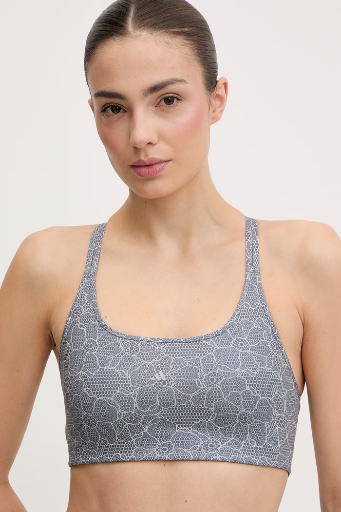 Adidas by Stella McCartney bustieră sport gri JZ0631