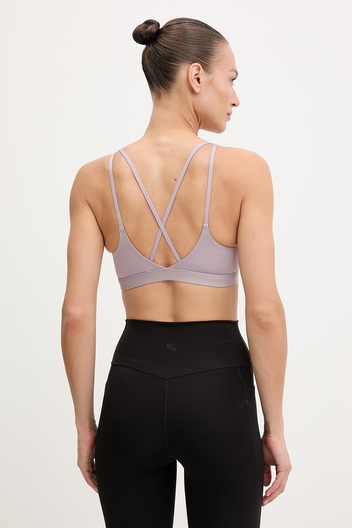 Oblečenie adidas Performance športová podprsenka All Me KA7262 fialová