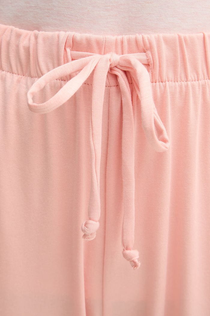 Oblečenie United Colors of Benetton pyžamové šortky dámske z modalu 36MX3900X oranžová