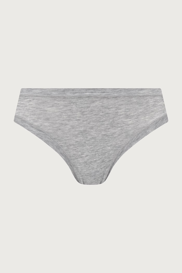 United Colors of Benetton Figi damskie z bawełną 3-pack 3ZQM1S02W szary SS26