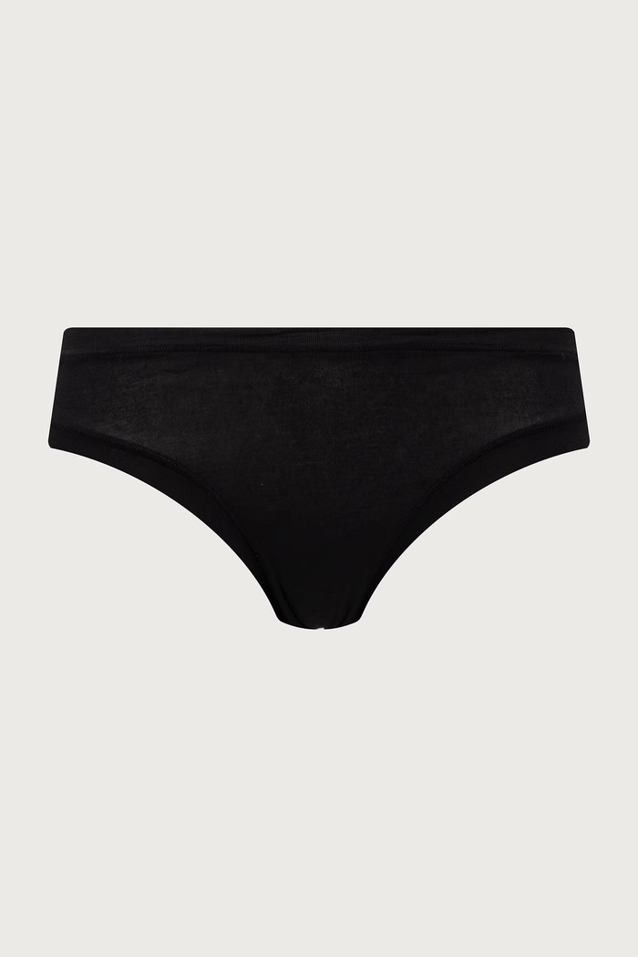 United Colors of Benetton Figi damskie z bawełną 3-pack 3ZQM1S02W czarny SS26