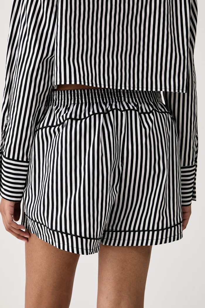 Odzież Calvin Klein Underwear Szorty piżamowe damskie bawełniane LV00QS7604 czarny