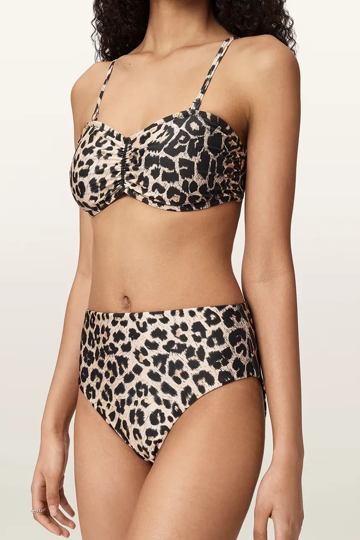 AllSaints bikiny dámske TALARIA hnedá W008WE