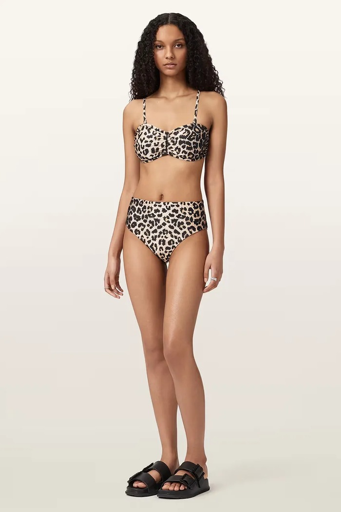 AllSaints bikiny dámske TALARIA W008WE hnedá