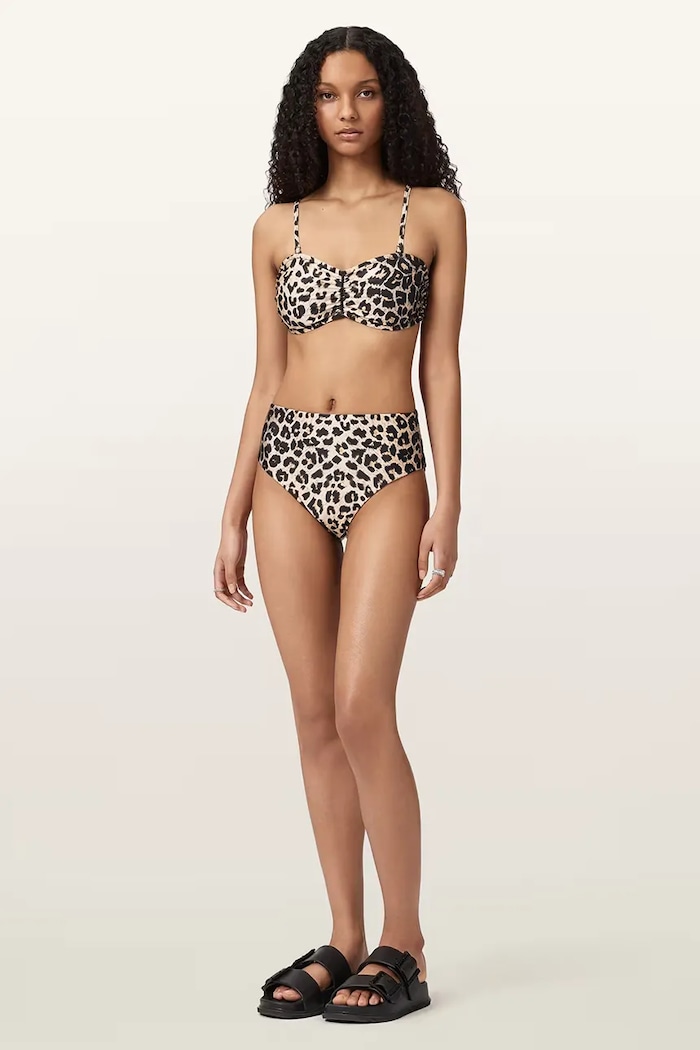 AllSaints bikiny dámske TALARIA W008WE hnedá