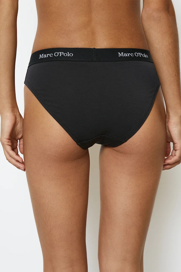 Odzież Marc O'Polo figi 3-pack 10217910. czarny