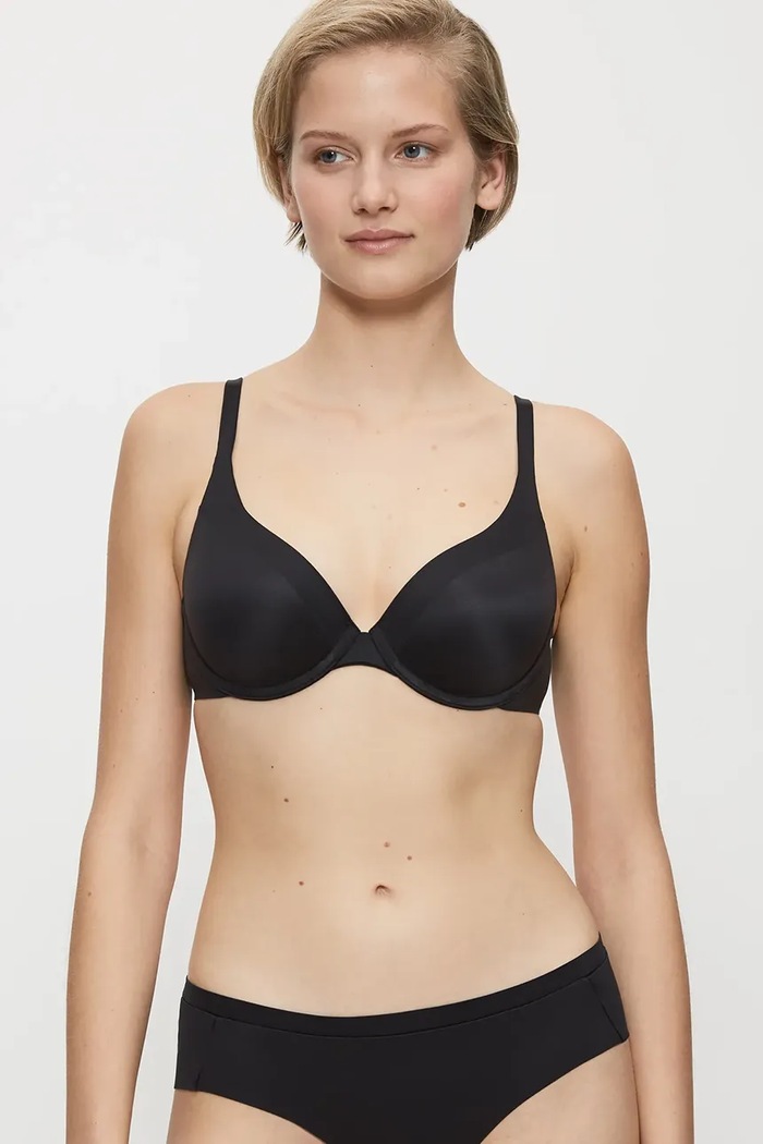 Бюстгальтер Triumph Body Make-Up Soft Touch трикотаж чёрный 10205991