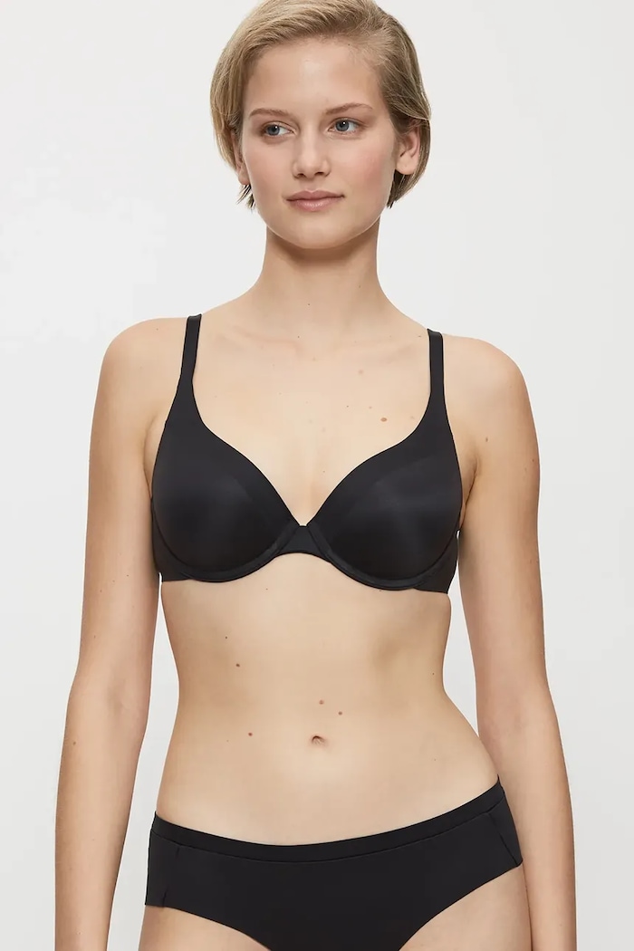 Бюстгальтер Triumph Body Make-Up Soft Touch трикотаж чёрный 10205991