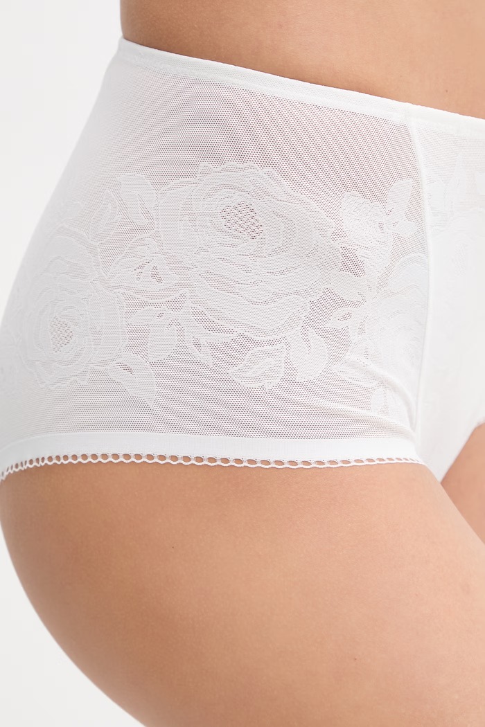 Îmbrăcăminte Triumph chiloți Wild Rose Sensation 10207231 alb
