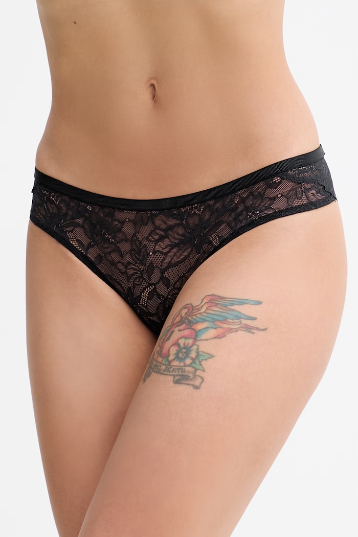 Brazílske nohavičky Triumph Amourette Charm nohavičky čierna 10205567