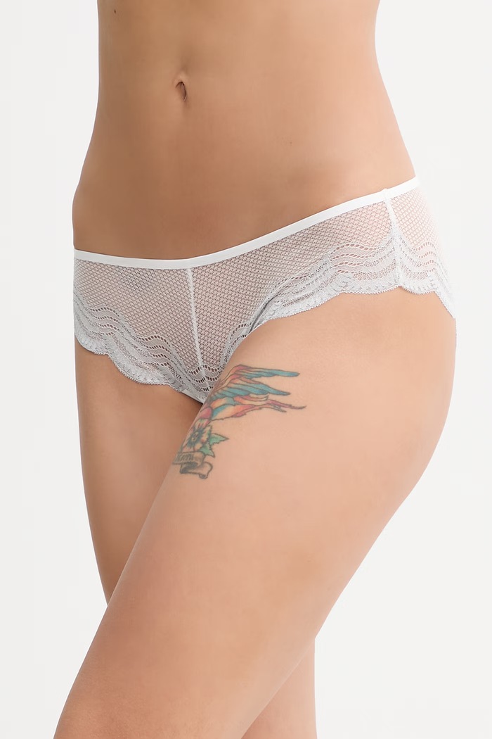 Triumph chiloți Comfort Glam figi alb 10224929