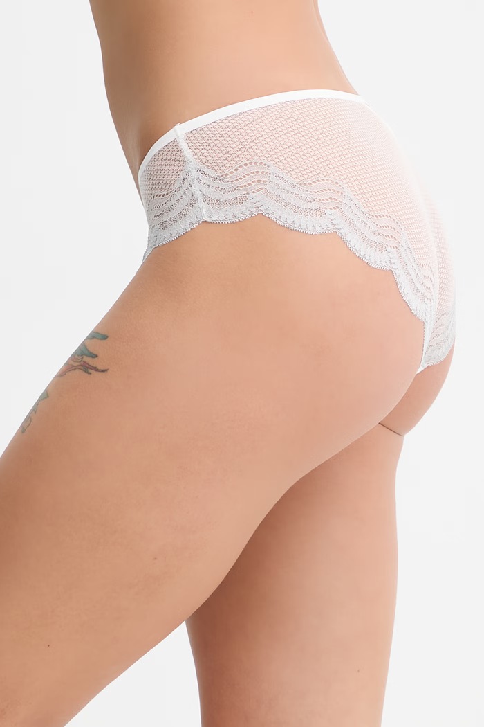 Triumph chiloți Comfort Glam 10224929 alb AA00