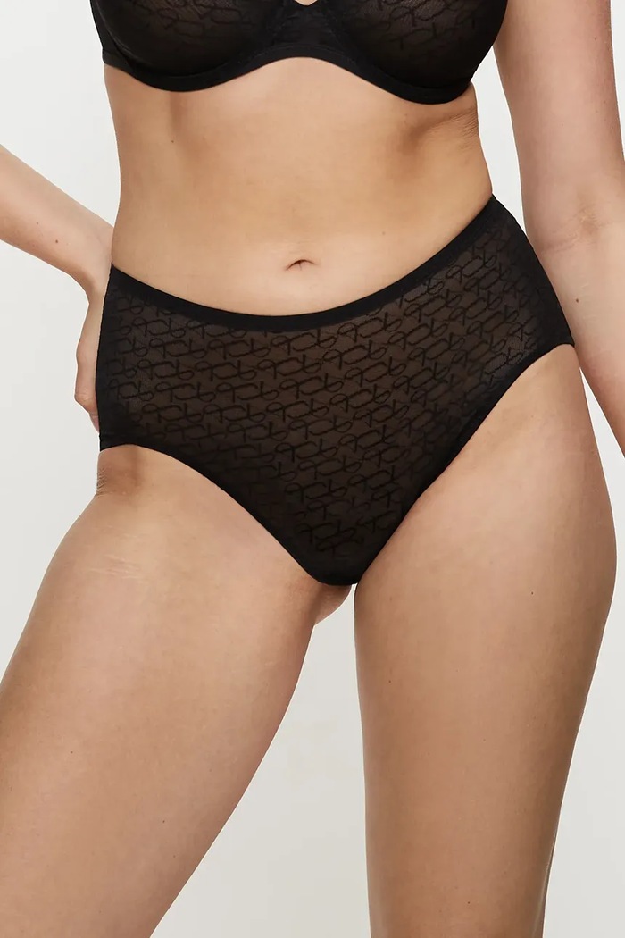 Triumph figi Signature Sheer dzianina czarny 10215936