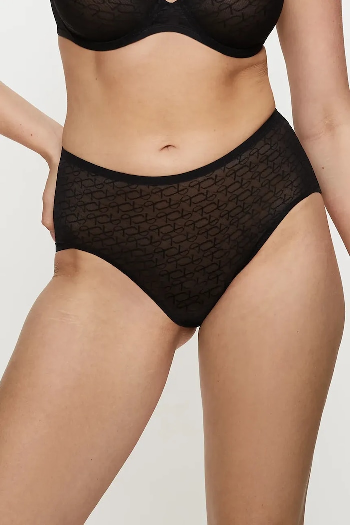 Triumph figi Signature Sheer dzianina czarny 10215936