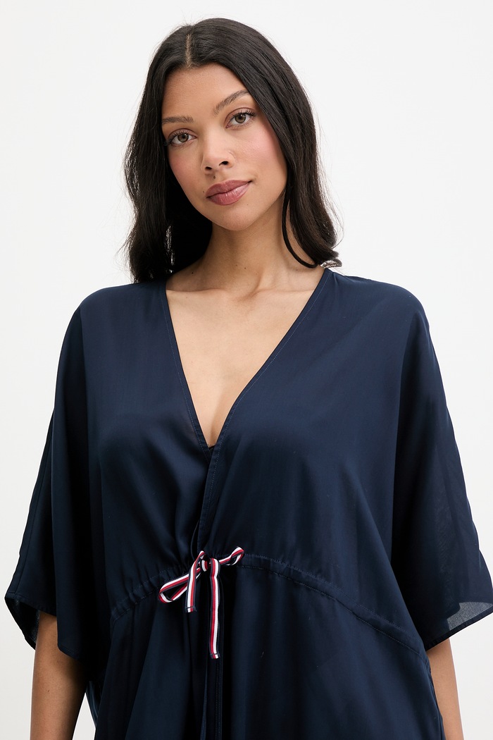 Tommy Hilfiger narzutka plażowa damska granatowy UW0UW06583