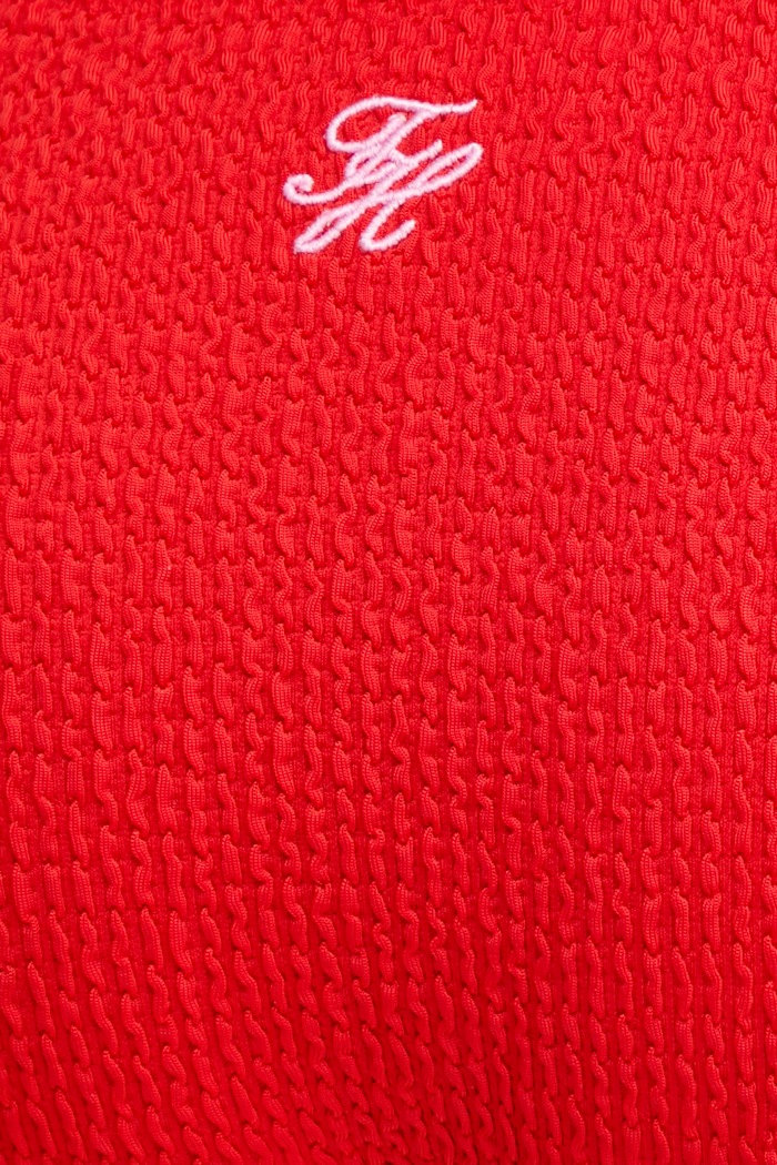 Oblečenie Tommy Hilfiger plavkové nohavičky dámske UW0UW06402 červená