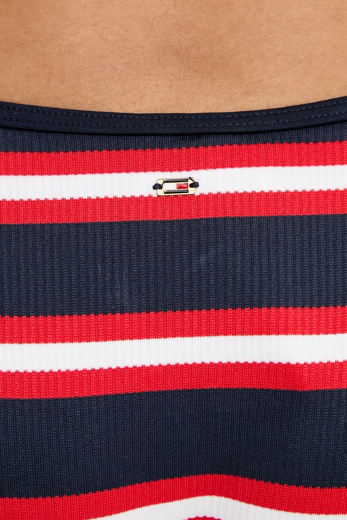 Tommy Hilfiger plavkové nohavičky dámske tmavomodrá UW0UW06407
