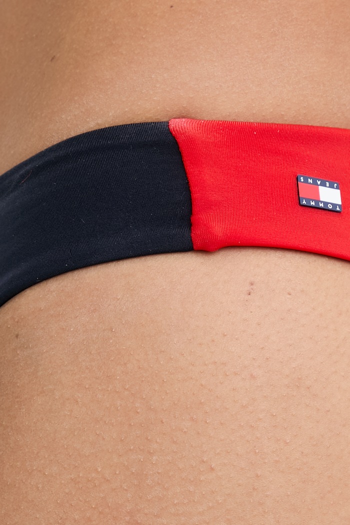 Tommy Hilfiger plavkové nohavičky dámske tmavomodrá UW0UW06573