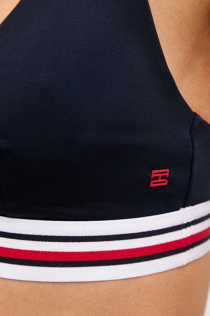 Tommy Hilfiger plavková podprsenka dámska tmavomodrá UW0UW06351