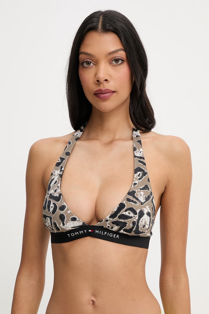 Tommy Hilfiger sutien de baie pentru femei negru UW0UW06368