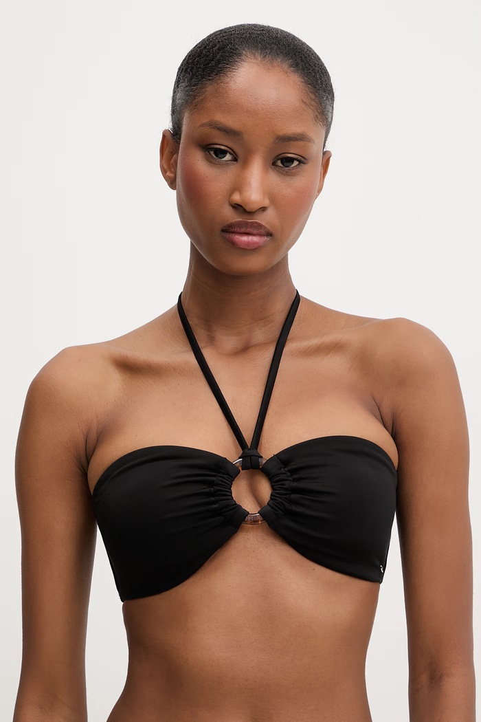 Tommy Hilfiger sutien de baie pentru femei negru UW0UW06388