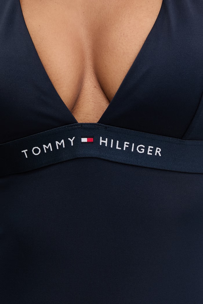 Tommy Hilfiger jednodielne plavky dámske tmavomodrá UW0UW06366