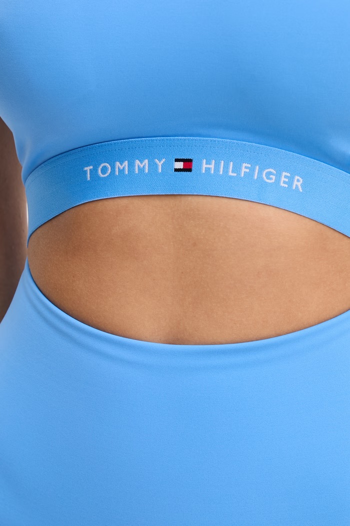 Tommy Hilfiger costum de baie dintr-o singură piesă pentru femei UW0UW06367 albastru
