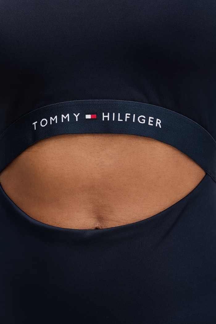 Tommy Hilfiger jednodielne plavky dámske tmavomodrá UW0UW06367