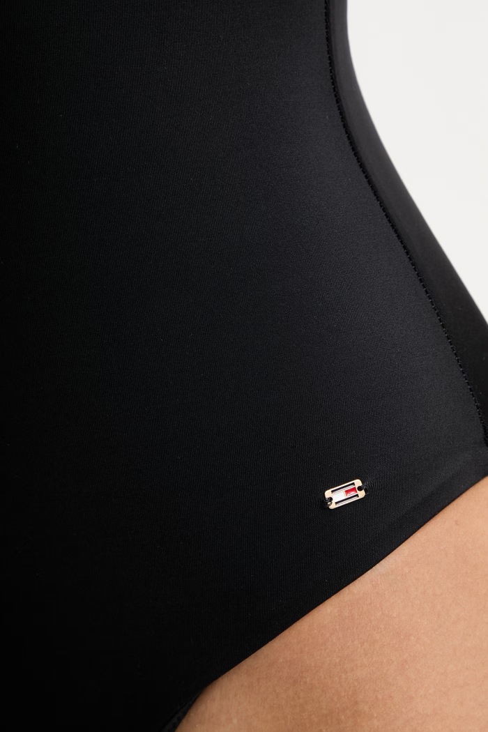Tommy Hilfiger jednodielne plavky dámske UW0UW06480 čierna