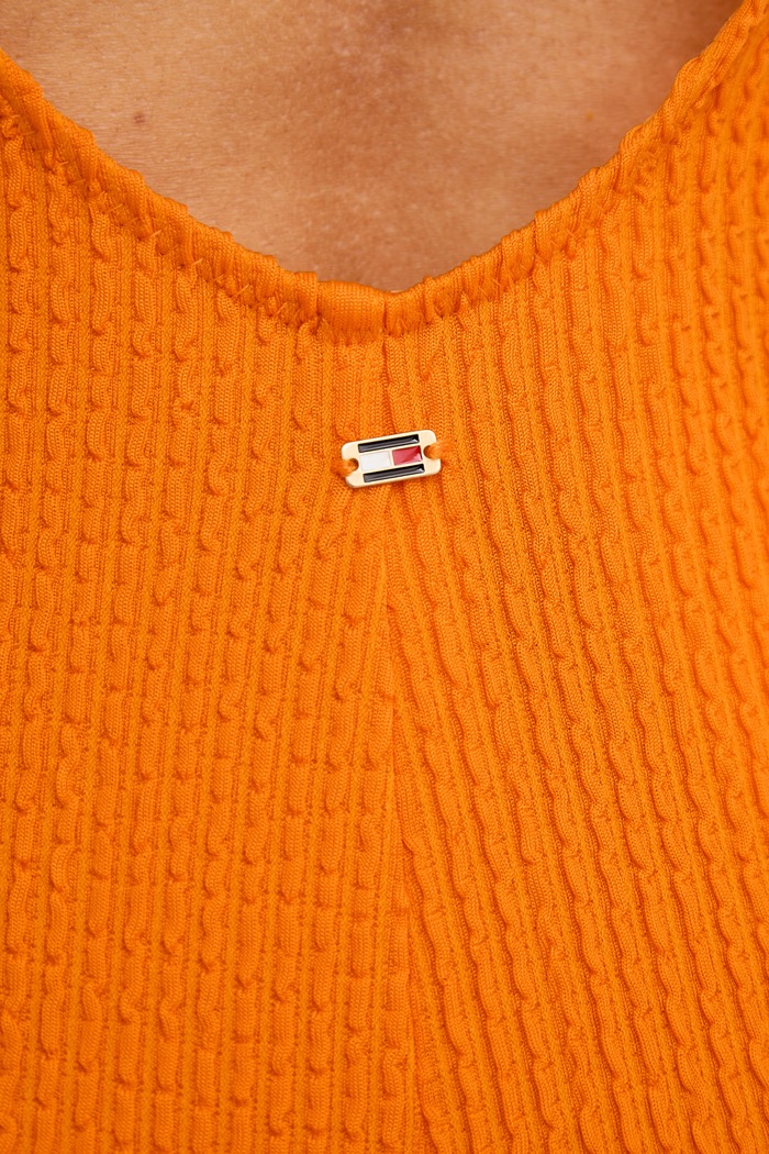 Tommy Hilfiger jednodielne plavky dámske UW0UW06522 oranžová