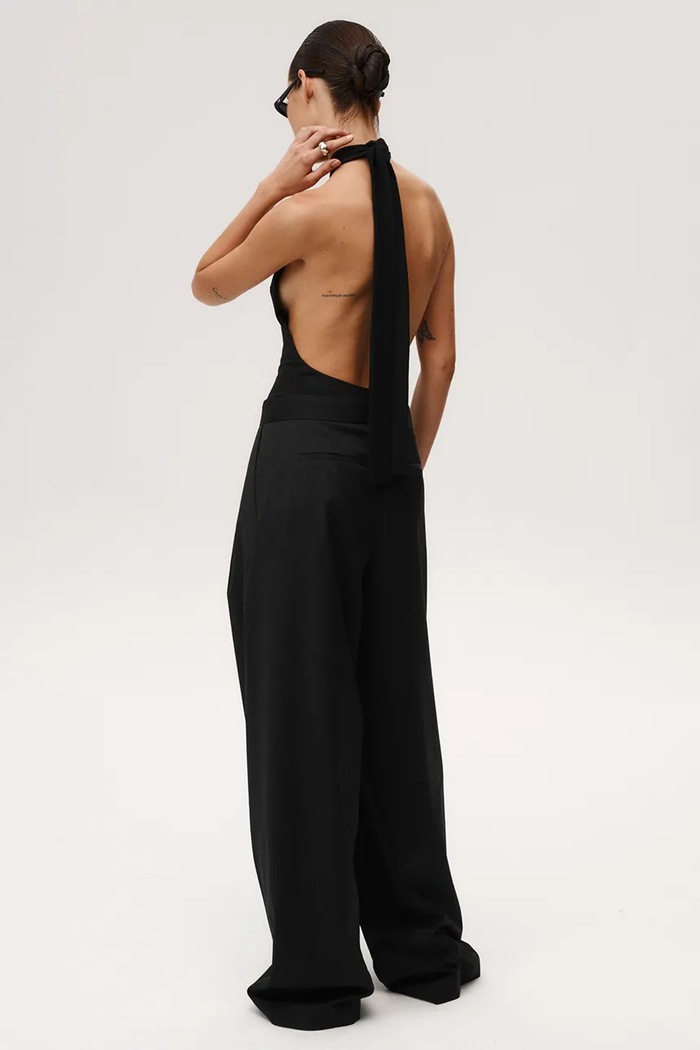 Oblečení Undress Code dámské body s viskózou Beau Bodysuit 1238 černá