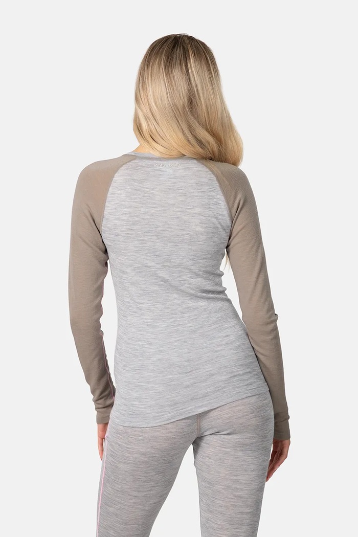 Комплект функционално бельо Kari Traa Kaia сив 623926