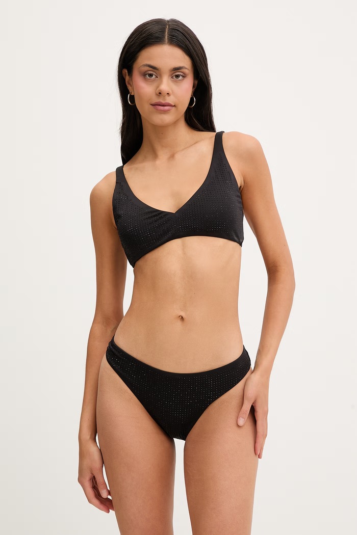 MICHAEL Michael Kors chiloți de baie pentru femei MM17498 negru SS26