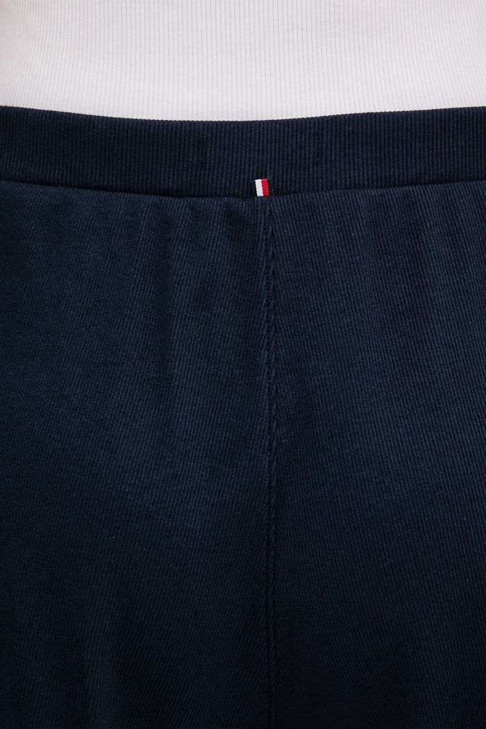 Tommy Hilfiger pyžamové šortky dámske s bavlnou tmavomodrá UW0UW06310