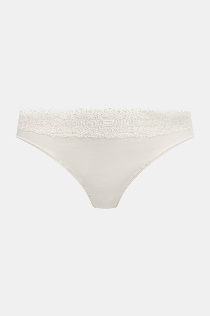 Tommy Hilfiger nohavičky dámske bavlnené s elastanom 3-pack modrá UW0UW06338