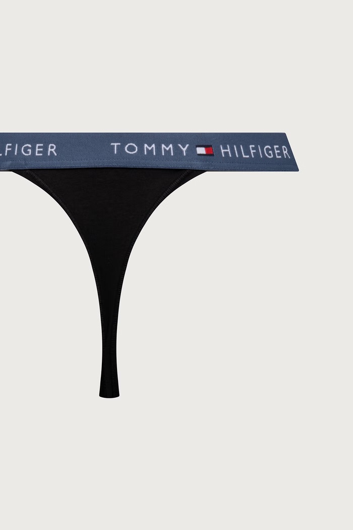 Tommy Hilfiger Stringi damskie bawełniane z elastanem 3-pack UW0UW06518