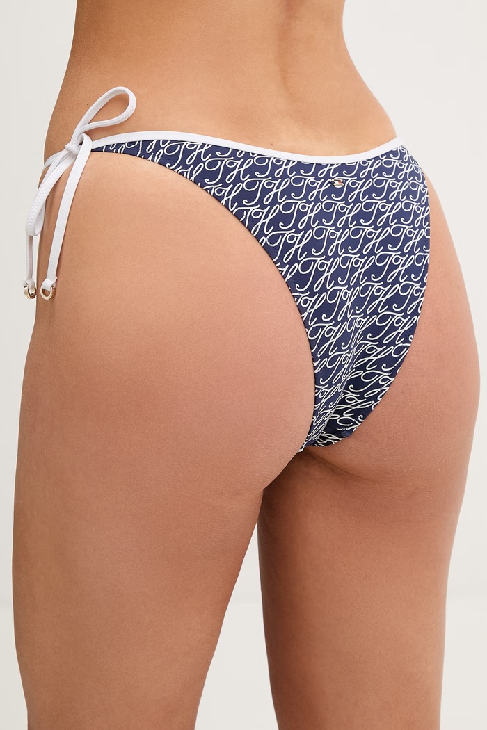 Oblečenie Tommy Hilfiger plavkové nohavičky dámske SUMMER UW0UW06449 tmavomodrá