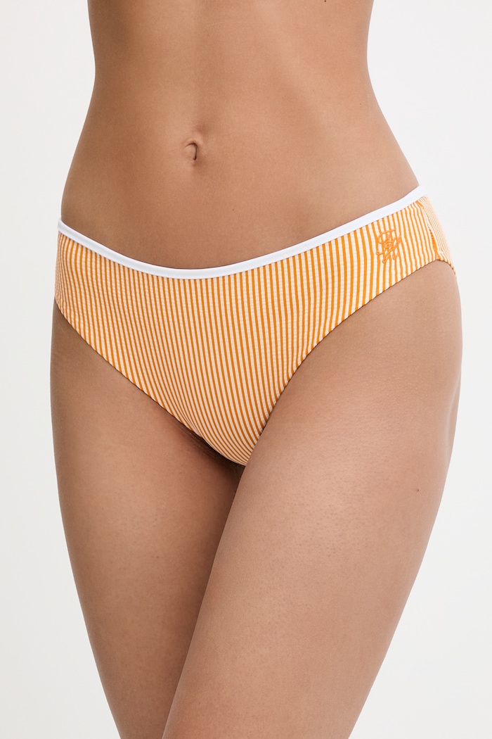 Tommy Hilfiger plavkové nohavičky dámske SUMMER oranžová UW0UW06525