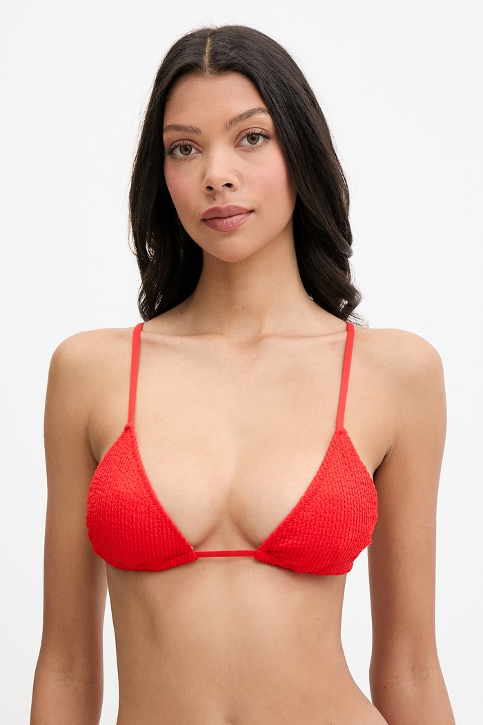 Tommy Hilfiger biustonosz kąpielowy damski SUMMER czerwony UW0UW06399