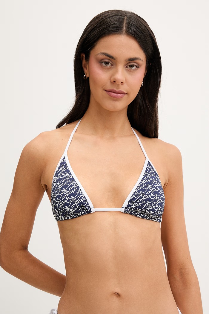 Tommy Hilfiger plavková podprsenka dámska SUMMER tmavomodrá UW0UW06444